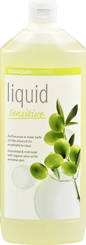 Sapun lichid - gel de dus bio sensitiv 1L Sodasan