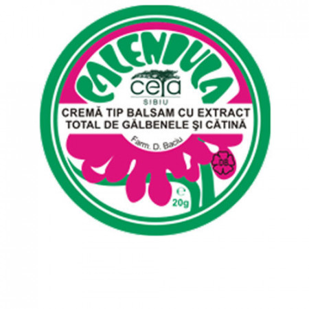Unguent cu extract de galbenele și catina, 20g, Ceta Sibiu