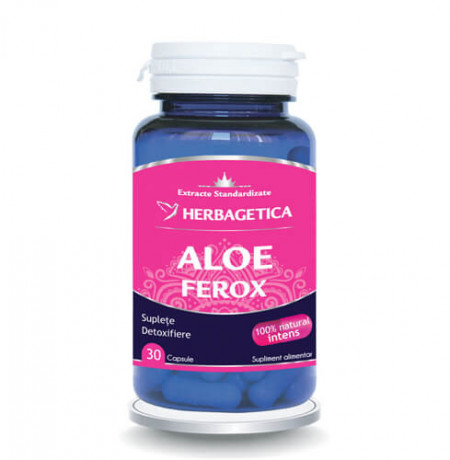 Aloe Ferox, 30cps, Herbagetica