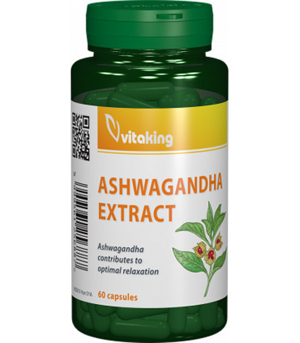Ashwagandha extract 240 mg, 60cps, Vitaking