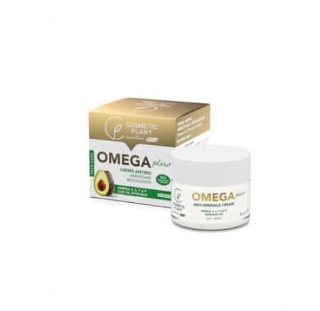 Crema antirid zi/noapte Omega Plus, 50ml, Cosmetic Plant