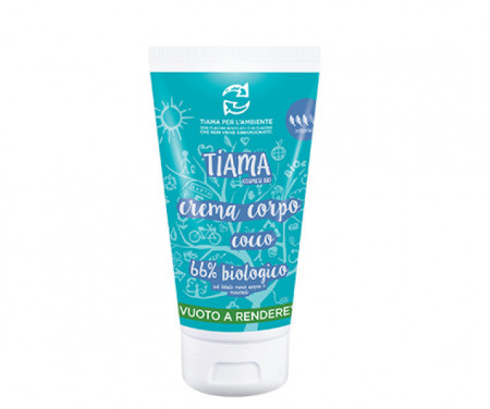 Crema de corp cu cocos bio 150ml Tiama
