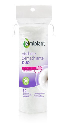 Dischete demachiante Duo, 50buc, Elmiplant