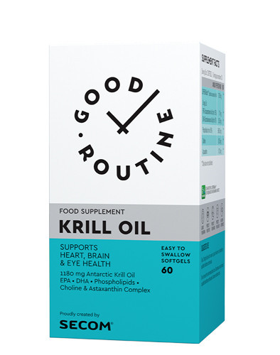 Krill Oil, 60cps gelatinoase moi, Good Rutine