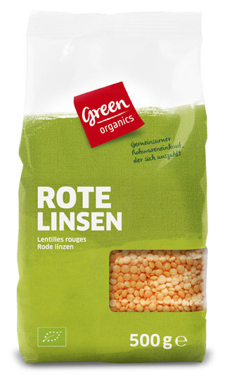 Linte rosie eco 500g (GreenOrganics)
