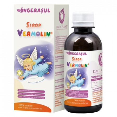 Sirop Vermolin, Ingerasul, 200ml, Dacia Plant