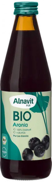 Suc de aronia bio 330ml Alnavit
