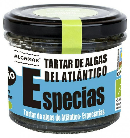 Tartar de alge marine si condimente bio 100g Algamar