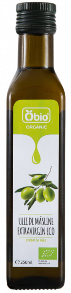 Ulei de masline extravirgin bio 250ml Obio
