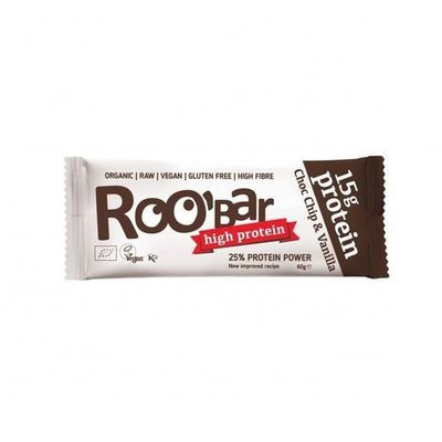 Baton Proteic Cirese Ciocolata Raw Eco G Roobar