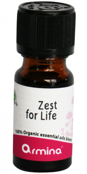 Blend din uleiuri esentiale ZEST FOR LIFE pentru difuzer bio 10ml ARMINA