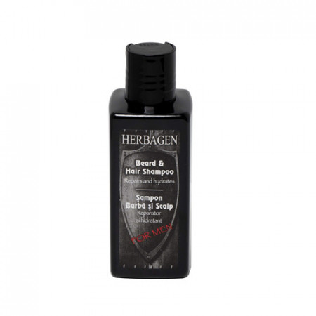 Sampon pentru barba & scalp, 200ml, Herbagen