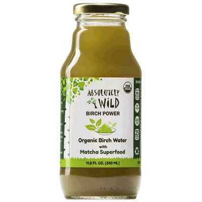 Seva de mesteacan cu MATCHA bio 330ml Absolutely Wild