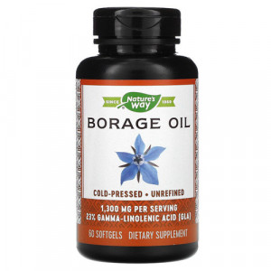 Borage Oil 1300mg, 60cps, Nature's Way