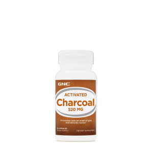 Carbune Activ, 520mg, 60cps, GNC
