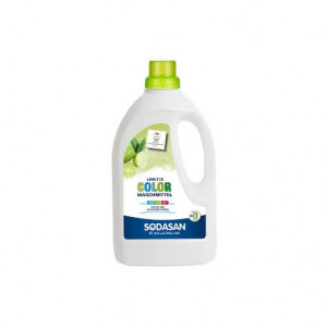 Detergent bio lichid color 1.5L lime SODASAN