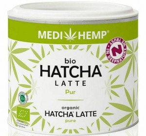 Hatcha latte pur, bio, 45g Medihemp