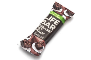 Lifebar baton de ovaz brownie fara gluten bio 40g