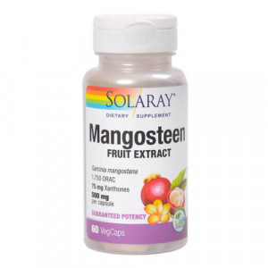 Mangosteen 500mg, 60cps, Solaray