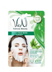 Masca faciala tip servetel cu aloe vera, 25g, Vien