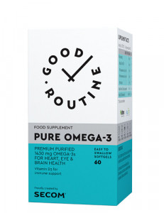 Pure Omega-3, 60cps gelatinoase moi, Good Routine