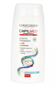 Sampon tratament pentru par gras Capilmed, 275 ml, Gerocossen
