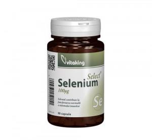 Seleniu organic 100mcg, 90cps, Vitaking