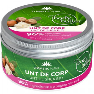 Unt de corp cu unt de shea bio, 200ml, Cosmetic Plant