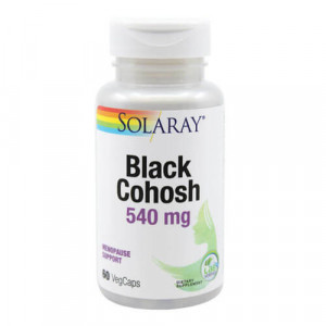Black Cohosh 540mg, 60cps, Solaray