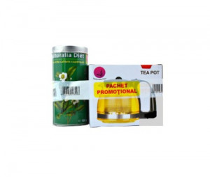 Ceai Verde superior, 100gr+ceainic 1250ml, Naturalia Diet
