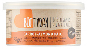 Crema vegana cu morcovi si migdale bio 125g Bio Today