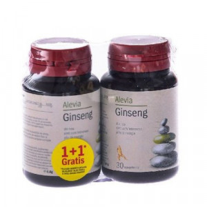 Ginseng 30cps, Alevia, 1+1 Gratis