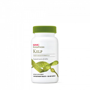 Iod din extract de Kelp, 180tab, GNC