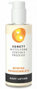 Lotiune de corp cu mirt si flori de portocal bio 145ml Sonett