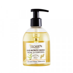 Ulei masaj nutritiv, facial & corporal, 250ml, Techir