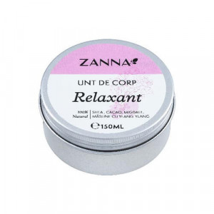 Unt de corp relaxant, 150ml, Zanna