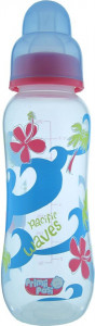 Biberon polipropilena usor de tinut decorat, 250 ml(R0140), Primii Pasi