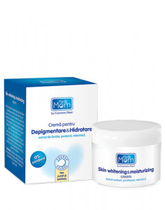 Crema pentru depigmentare - hidratare Me & Mom, 50ml, Cosmetic Plant