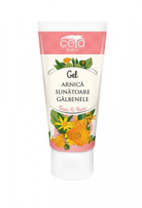 Gel cu arnica, sunatoare si galbenele, 50ml, Ceta Sibiu