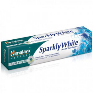 Pasta de dinti Sparkly White, 75+25ml, Himalaya Care
