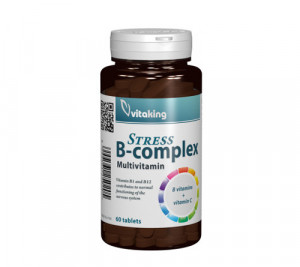 Stress B complex cu vitamina C, 60tab, Vitaking