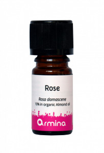 ULEI ESENTIAL DE TRANDAFIR (ROSA DAMASCENA) 5% IN ULEI DE MIGDALE BIO 5ML ARMINA