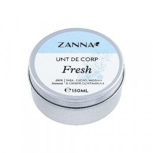 Unt de corp fresh, 150ml, Zanna
