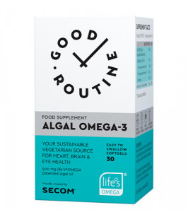 Algal Omega-3, 30cps gelatinoase moi, Good Routine