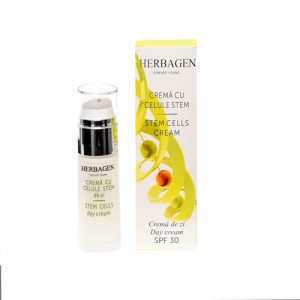 Crema de zi cu celule stem din portocala SPF 30, 30g, Herbagen
