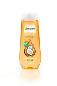 Gel de dus Exotic Spa (uleiuri de cocos, marula, buriti), 400ml, Elmiplant