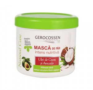 Masca de par intens nutritiva Natural Care, 450 ml, Gerocossen