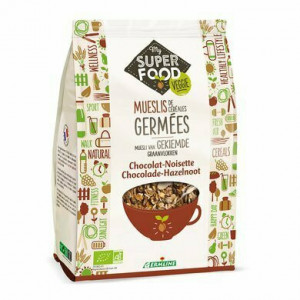 Musli din seminte germinate ciocolata-alune eco 350g Germline