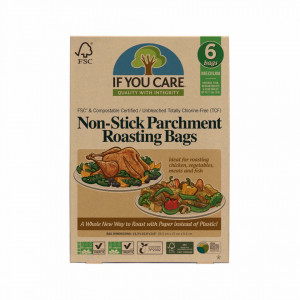 Pungi bio din hartie pergament - pentru friptura - (6 buc) - If You Care