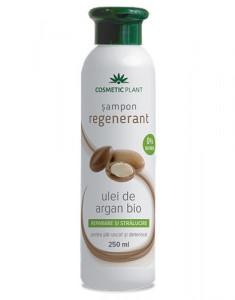 Sampon regenerant cu ulei de argan bio, 250ml, Cosmetic Plant
